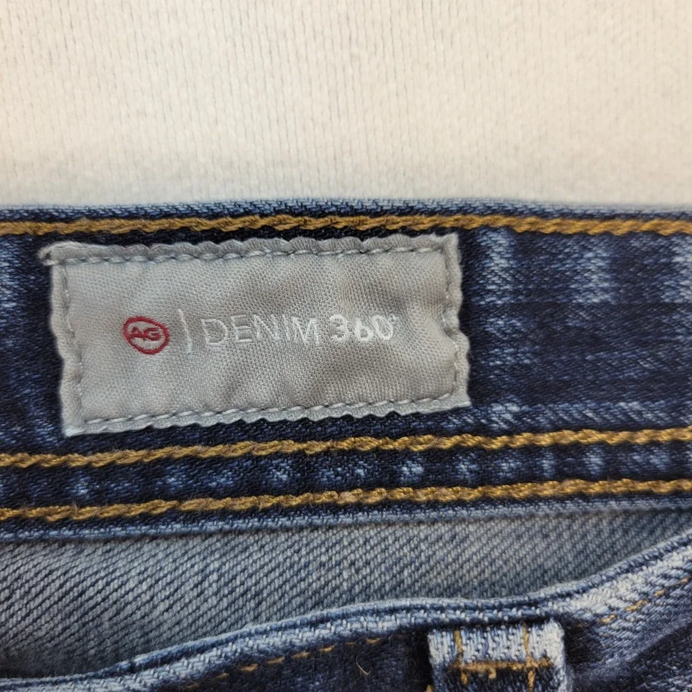 AG Adriano Goldschmied Jeans Mens 34x30* Blue Tellis Modern Slim Straight Denim - Picture 7 of 12